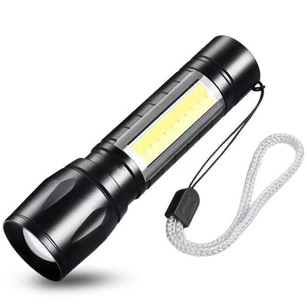 YUFIRE 511 Mini Telescopic Flashlight - COB Side Light, USB Rechargeable - Image 3