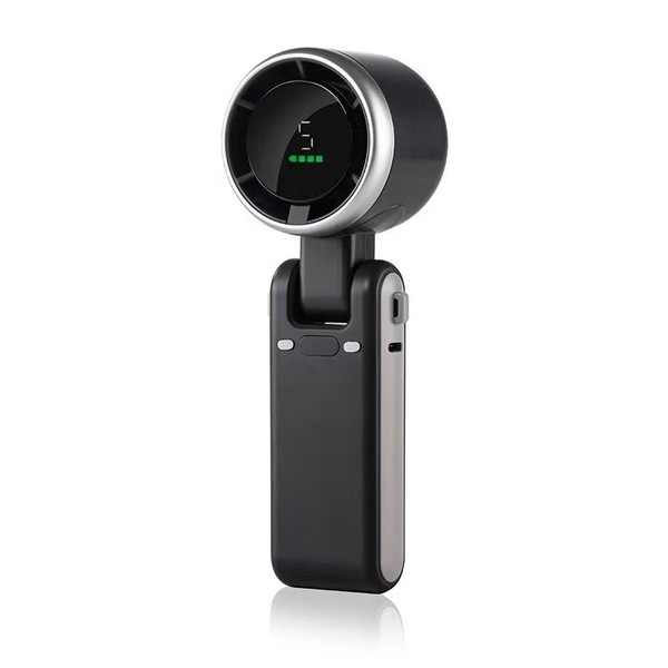 N607 Foldable Handheld Mini Fan - Neck-Hanging Turbo Fan - Image 7