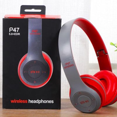 P47 Foldable Bluetooth Headset - Subwoofer Wireless Sports Headphones
