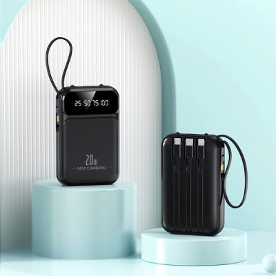 20000mAh Power Bank - 3C Certified, Digital Display, QC2.0 Fast Charging